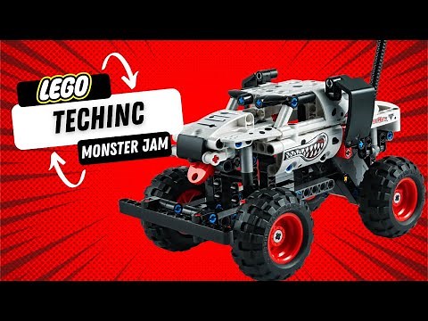 LEGO Technic MonsterJam Monster Mutt Dalmatian 42150 244 pcs Step by Step Building Instructions
