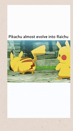 Ash Pikachu Evolved to Raichu #pikachu #pokemon | raichu pokemon