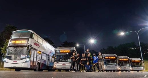 TikTok video shows young bus captains, aged 21 to 25, who work at S'pore private bus company