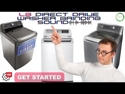 How to Fix LG Direct Drive Grinding Sound & LG Washer Agitator Removal