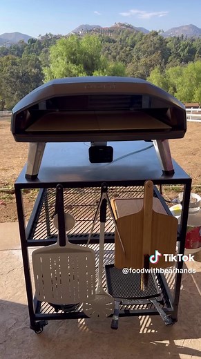 Surf & Turf Calzone Recipe ⤵️⤵️⤵️ Before diving into this recipe, I have to say I was absolutely blown away by the versatility and functionality of the @Ooni Pizza Ovens Koda 2 Max! While it’s known as a pizza oven, it’s capable of so much more, and I can’t wait to explore all the dishes I can create with this impressive oven from Ooni! For the Dough: *Recipe makes 1-18” Pizza and we used 5 doughs to make this massive Calzone 🤯 2 Cups Flour 2 1/4 Tsp Active Dry Yeast 1 Tbsp Sugar 3/4 Tsp Salt 2