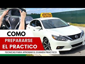 "Cómo Prepararse para el Examen Práctico de Manejo en Estados Unidos"licencia de conducir.