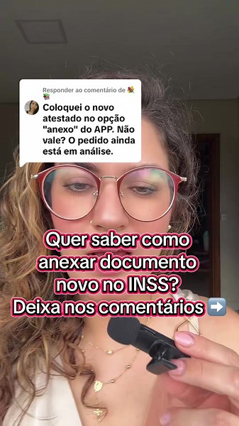Como Anexar Documento Novo no INSS