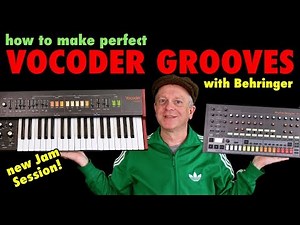 How to make Vocoder Grooves with Behringer VC-340 & RD-8