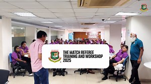 Day 2 | Match Referee Training and Workshop 2025 Sharpening focus, building future leaders in cricket officiating. Led by A.S.M Roquibul Hassan, Chief Match Referee, BCB — this two-day workshop, organised by the Umpires Committee, BCB, continues today at SBNCS, Mirpur. Presenters: Abhi Abdullah Al Noman, In-Charge and Educator, Umpires Department, BCB, Neeyamur Rashid Rahul, ICC International Panel Match Referee, BCB, S.I.S Saikat, ICC Elite Panel Umpire Workshop Conductor: A.S.M Roquibul Hassan