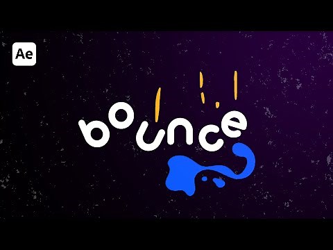 Liquid Text Animation in After Effects - After Effects Tutorial - Text Animation in After Effects