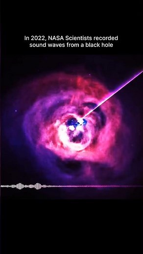 NASA Scientists Capture Mysterious Sound Waves Inside of a Black Hole! #shorts #nasa #lab360
