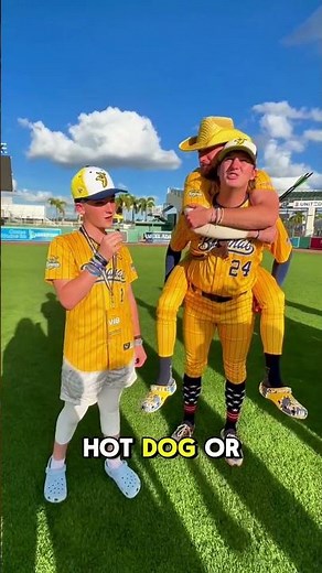 Would You Rather? with The Savannah Bananas #coachrac #bananaball #bananas