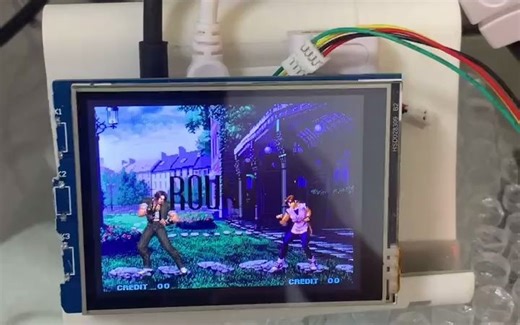 树莓派SPI驱动TFT屏幕视频二
