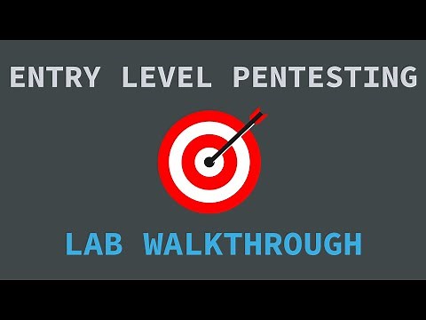 Entry Level Pentesting Lab Walkthrough