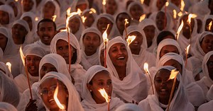 L'Œil de GEO: en Éthiopie, le Noël orthodoxe célébré par des millions de fidèles