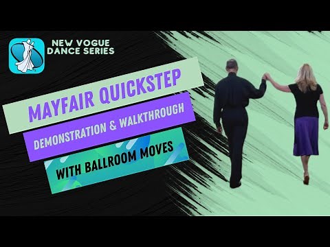 Mayfair Quickstep Sequence Dance Instruction