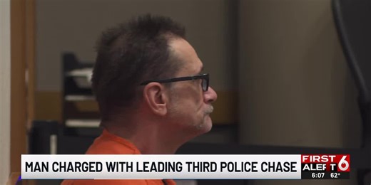 Man charged with leading Omaha police on 3rd high-speed chase