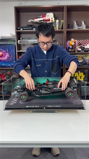 🤩🤩How to display the Lego Mercedes F1 #lego #legocar #legofan #legof1 #legolove #mercedes #f1 #formula1 #case