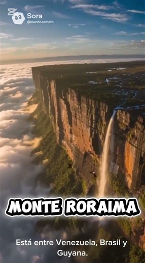 El Monte Roraima parece un mundo perdido