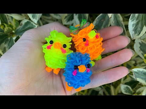 Loomigurumi Chick Tutorial (Rainbow Loom)