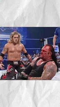 Undertaker Vs Edge Still Cage Match