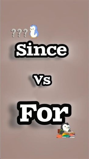 Since vs For | Easy English Grammar in 30 Secs 🎯