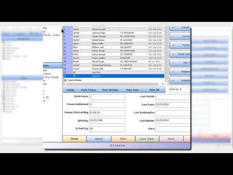 Design Layout of Pawnbroker Pawn Shop Software
