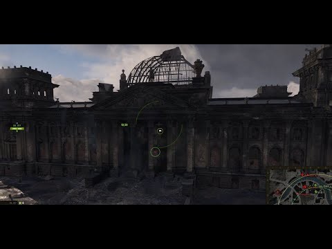 Berlin Reichstag in World War II Historical Reconstruction