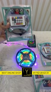 1.6K views · 179 reactions | Rainbow RGBic LED Strip Light USB TV RGB Light #rgblights #ledstriplights #rainbowlight #rgbicledstriplight | Yellow Mart | Facebook