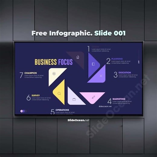 💼 FREE Animated Infographic PowerPoint Slides 001 – Business Infographic