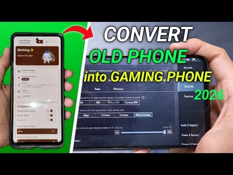 [ NO ROOT/PC ] I Converted My Old Phone into Super GAMING PHONE - New Method 🔥 2026