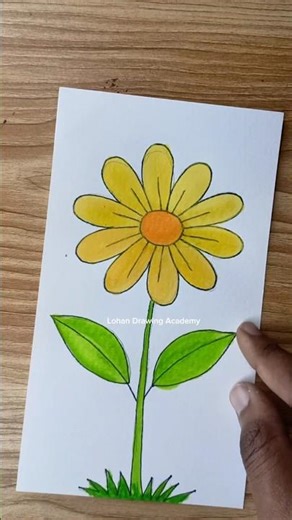 #mha Easy Flower Drawing