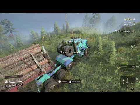 Snow Runner Washington PS5, Pt 17