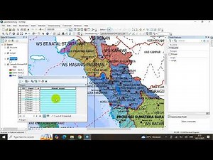 3. Memberi label (nama) features pada arcgis