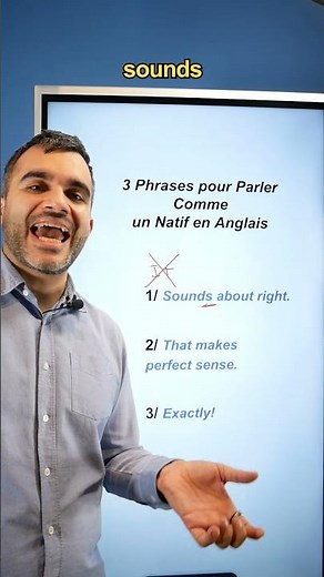 3 phrases pour parler comme un natif