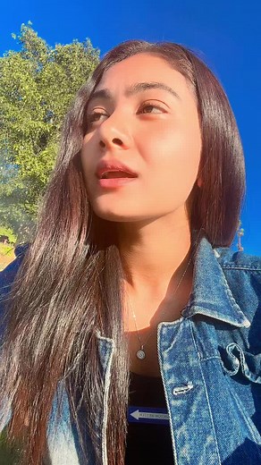 Outdoor Fashion: Denim Jacket & Sunny Day Style