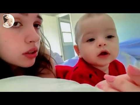 World mom and baby Breastfedding vlog