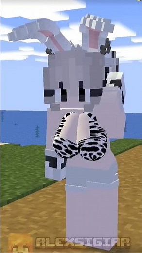 Rahul yt 870 ✨ Cute Minecraft Girl Skin – Summer Bikini Outfit 🌊 | Minecraft Shorts #minecraftvideos