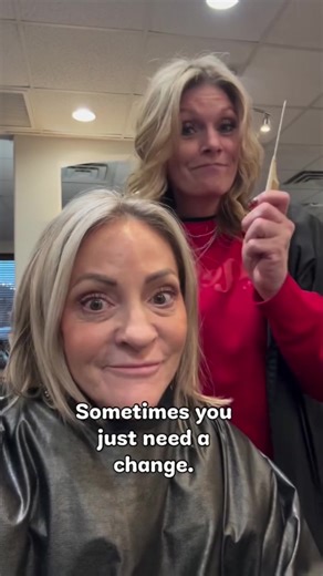 Sometimes it's just hair. And sometimes... it's a reminder that you're allowed to change. 💁🏼‍♀️Midlife isn't about playing it safe - it's about choosing what makes you feel good again. New season. New energy. Same me... just bolder. Comment