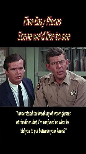 Five Easy Pieces- scene we would like to see