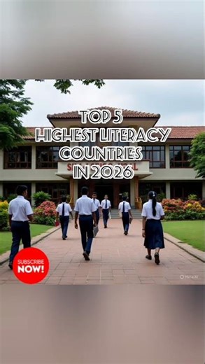 TOP 5 HIGHEST LITERACY COUNTRIES IN THE WORLD#literacy #top5 #ukraine #kazakhstan #southkorea