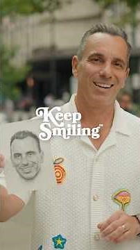 I got to draw & interview Sebastian Maniscalco—watch #ItAintRight, his Hulu special, Nov 21st