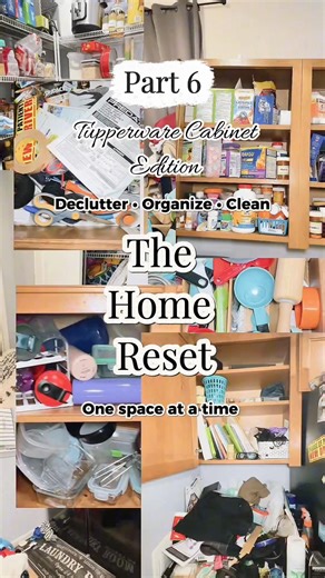 Part 6 Do you pair your tupperwares or not? #tupperwareorganizing #homereset #organizedeclutter