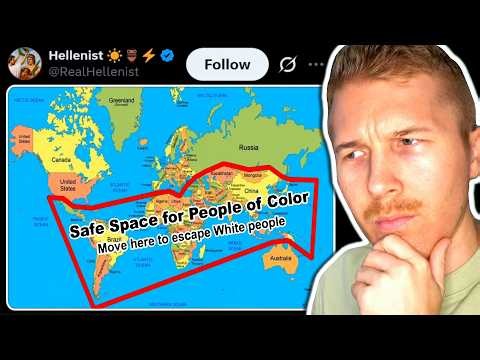 Can You Actually Escape White People?! (Bad Maps)