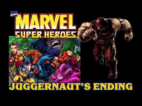 Marvel Super Heroes | Juggernaut Ending | Sega Saturn