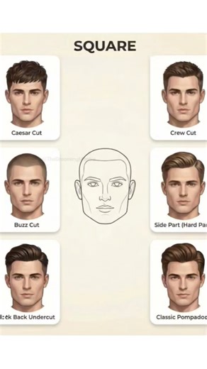 Best Hairstyles for Square Face Men 🔥 (Barber Transformation)” #haircut #asmr #sigma #edit #ytshorts