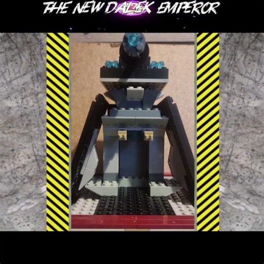 The new dalek emperor comes to the channel #lego #daleks #dalekemperor #stopmotion
