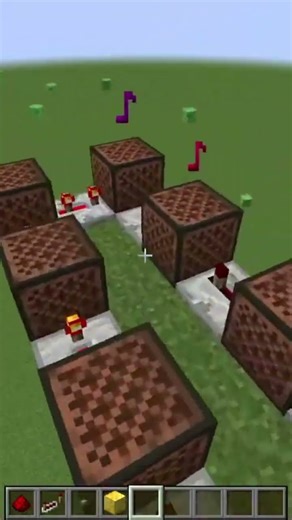 Minecraft note Block Doorbell #minecraft #short #trending