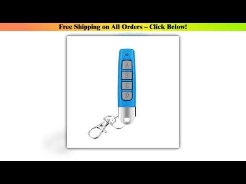 433MHz Auto Copy Wireless Remote Control Clone Cloning Code Duplicator for Garage Door Electric