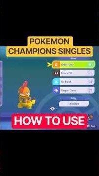 DOUBLE INTIMIDATE!? MEGA SCRAFTY GUIDE for Pokémon Champions singles #shorts