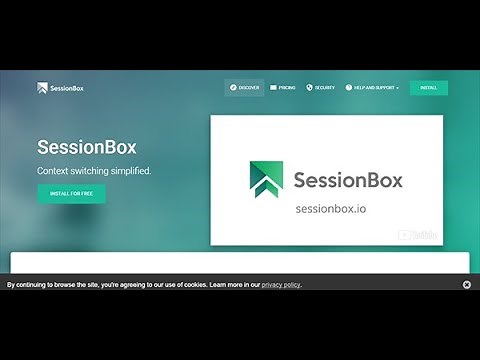 SessionBox chrome - How to use session box chrome extension - Multi login to any website