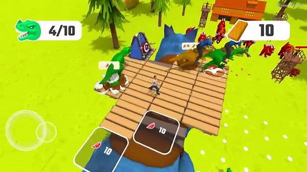 Dino Army - Gameplay Walkthrough Part 3 Dino War Army Commander Base Attack (iOS,Android GamePlay)