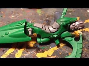 Painting Eldar Windrider Jetbikes.