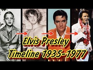 🎙️ Elvis Presley Transformation Timeline (1935 - 1977) ★ Elvis Presley 0-42 Years 🎵